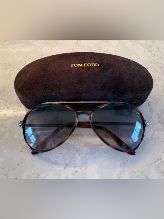 Tom Ford Accessories - Tom Ford Ramone TF149 52F Aviator Sunglasses Tortoise Brown Gradient Italy Luxur